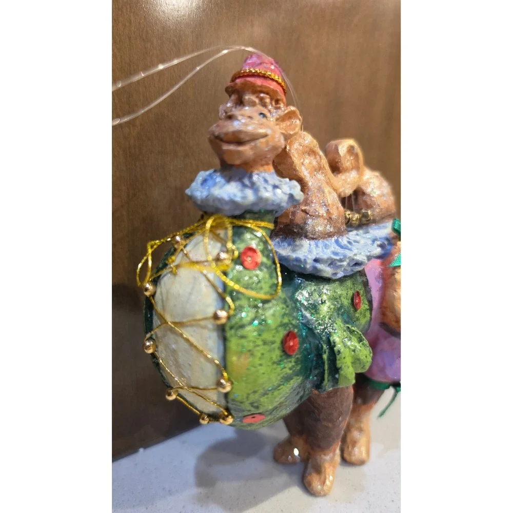 Whimsical Camel Christmas Ornament Hand Painted Festive Animal Dept 56